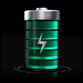 Battery equalization technology icon