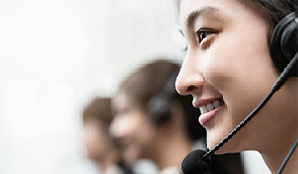 Support call center agent